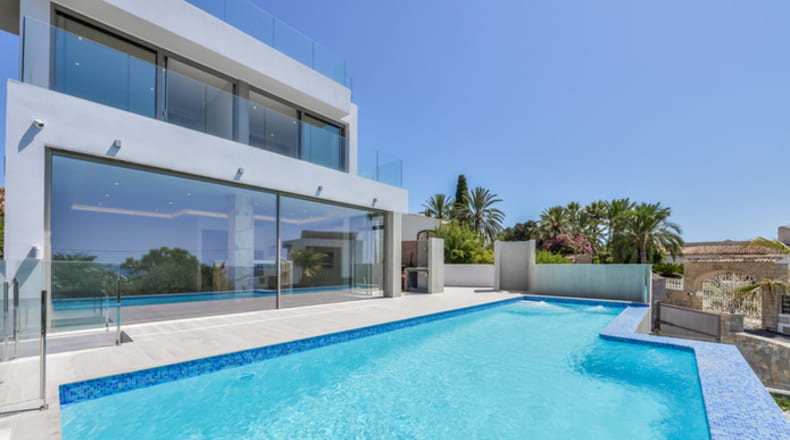 Villa con espectaculares vistas al mar