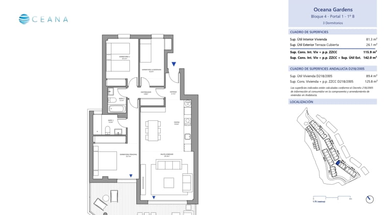 Apartamentos(3) - Oceana Greens 1